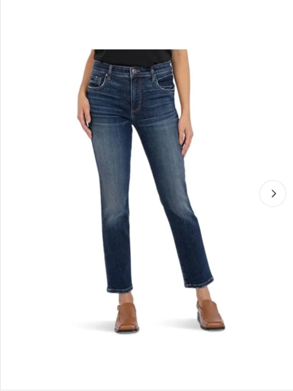 NWT Kut From The Kloth Reese Fab Ab Ankle Straight Leg Straight Jean sze 8